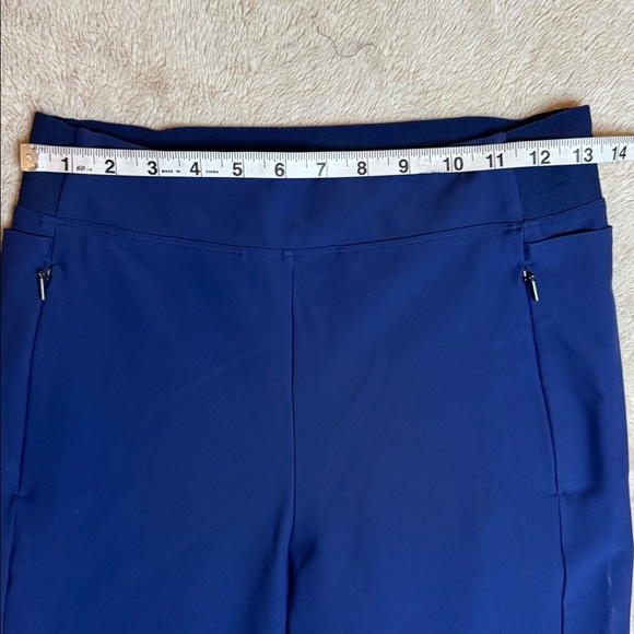 Athleta Women's Stellar Tight Blue Leggings sz 8 Like New - Picture 6 of 11